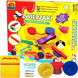 CIASTOLINA MASA PLASTYCZNA ZWIERZAKI - DROMADER