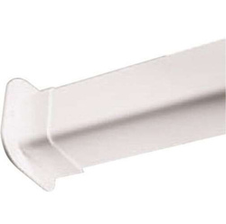 ROZETA KORYTKA INSTALACYJNEGO KLIMATYZACJI TYP 08 BIAŁA 80x60 MM