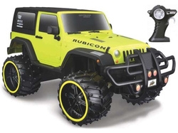 SAMOCHÓD ZDALNIE STEROWANY JEEP WRANGLER RUBICON PILOT R/C AUTO 1:16 MAISTO