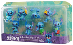 STITCH FIGURKI KOLEKCJONERSKIE ZESTAW 8 FIGUREK LILO I STITCH DISNEY