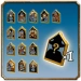 LEGO HARRY POTTER ZAMEK HOGWART KLUB POJEDYNKÓW FIGURKI DRACO SNAPE 76441