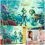 PUZZLE 100 EL. RODZINA TREFLIKÓW MAGIA GŁĘBIN INSPIRED BY ART TREFL 16565