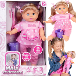 LALKA CZYŚCIOCSZEK NATALIA INTERAKTYWNA 35CM ARTYK