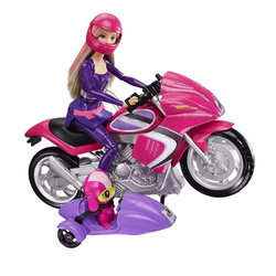 BARBIE MOTOCYKL TAJNEJ AGENTKI POJAZD ROBOZWIERZAK
