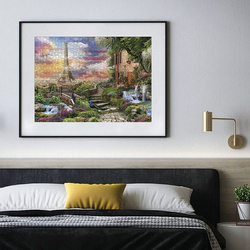 PUZZLE PARIS DREAM PARYSKI SEN WIDOK WIEŻA EIFFLA 3000 ELEMENTÓW CLEMENTONI