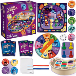 GRA PLANSZOWA O EMOCJACH EDUKACYJNA W GŁOWIE SIĘ NIE MIEŚCI LISCIANI