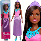 LALKA BARBIE DREAMTOPIA KSIĘŻNICZKA CIEMNOSKÓRA FIOLETOWA SPÓDNICA 30CM
