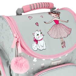 TORNISTER SZKOLNY PASTEL BALERINA KOTEK - STARPAK