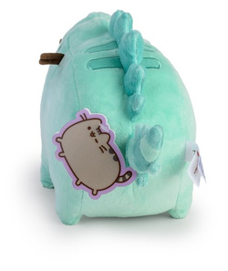 MASKOTKA KOTEK PUSHEEN MIĘTOWY PUSHEENOSAURUS STOJĄCY 19 x 30 CM ORYGINALNA