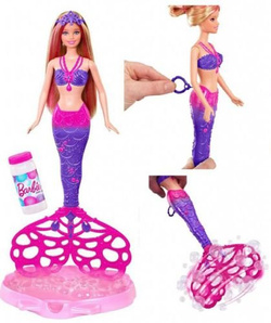 LALKA BARBIE BĄBELKOWA SYRENKA 27 CM - MATTEL