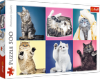 PUZZLE 500 ELEMENTÓW KOCIAKI KOTY KOT KOLAŻ UKŁADANKA - 37377 TREFL