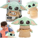 STAR WARS BABY YODA MASKOTKA SKACZĄCY GROGU Z DŹWIĘKIEM PLUSZAK PRZYTULANKA