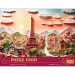 PUZZLE 1000 ELEMENTÓW PARYŻ Z EFEKTEM 3D UKŁADANKA 40-LECIE TREFL 40044