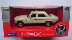 SAMOCHÓD METALOWY WELLY 1:34 - MERCEDES BENZ W123