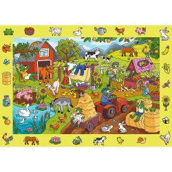 PUZZLE 24 OBSERWACYJNE SPY GUY FARMA UKŁADANKA WYSZUKIWANKA TREFL 15589