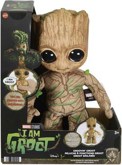 MARVEL I AM GROOT MASKOTKA INTERAKTYWNA FIGURKA TAŃCZĄCA MÓWIĄCA 28 cm 