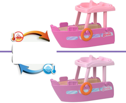 BARBIE LALECZKA JACHT ŁÓDKA ZE ZJEŻDŻALNIĄ STATEK ZMIENIA KOLOR MATTEL