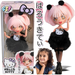 LALKA GOLDEN DIVA HELLO KITTY MANGA MODA JAPOŃSKA PRZEGUBOWA RÓŻOWA