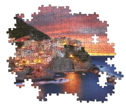 PUZZLE MANAROLA WŁOCHY ZACHÓD SŁOŃCA WIDOK UKŁADANKA 1000 EL. CLEMENTONI
