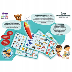GRA PLANSZOWA EDUKACYJNA ŚWIAT PRZEDSZKOLAKA MAGICZNY OŁÓWEK TREFL 02112