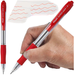 DŁUGOPIS AUTOMATYCZNY OLEJOWY WKŁAD PILOT SUPER GRIP ERGONOMICZNY CZERWONY