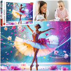 PUZZLE 1000 ELEMENTÓW TAŃCZĄCA BALETNICA BALERINA UKŁADANKA TREFL 10954