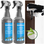 CLINEX MULTISPRAY ZIELONA HERBATA 1L UNIWERSALNY PŁYN USUWA KURZ - 2 sztuki