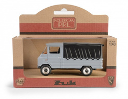 SAMOCHÓD ŻUK KOLEKCJA PRL MODEL METALOWY POJAZD 1:43 SZARY