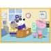 PUZZLE 10w1 ŚWINKA PEPPA POZNAJ ŚWINKĘ PEPPĘ 10 UKŁADANEK 329EL TREFL 90383