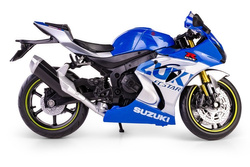 SUZUKI GSX-R1000R 2021 WYSCIGOWY MOTOCYKL MODEL METALOWY POJAZD 1:12