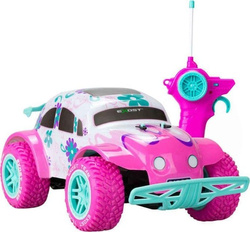 SAMOCHÓD ZDALNIE STEROWANY PIXIE AUTO R/C PILOT EXOST RÓŻOWY RETRO