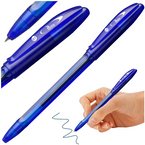 DŁUGOPIS NIEBIESKI Z WKŁADEM OLEJOWYM IGŁOWA KOŃCÓWKA 0,7mm TETIS