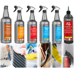 CLINEX GRILL KUCHNIA PODŁOGI ŁAZIENKA FUGA OKNA 6w1 UNIWERSALNY ZESTAW DOM