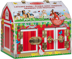 DREWNIANA STODOŁA Z ZAMKAMI ZWIERZĘTA GOSPODARSKIE FIGURKI FARMA WIEŚ