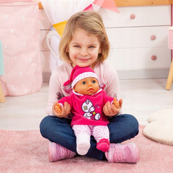 LALKA INTERAKTYWNA BOBAS Z ZESTAWEM LEKARZA ZABAWA W DOKTORA 38cm AKCESORIA