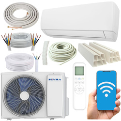 KLIMATYZATOR ŚCIENNY SEVRA J-SMART 3,6 kW ZESTAW DO MONTAŻU BALKONOWY 3MB