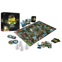 MAGAJAJA JURRASIC WORLD GRA KARCIANA RODZINNA MAGICZNE JAJKA TREFL