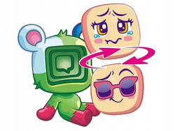 MOJI POPS SASZETKA FIGURKA NIESPODZIANKA MAGIC BOX SERIA 1 ZMIENNA TWARZ