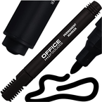 MARKER PERMANENTNY OFFICE PRODUCTS CZARNY PISAK OKRĄGŁY WODOODPORNY