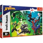 PUZZLE 300 ELEMENTÓW SPIDERMAN W PAJĘCZEJ SIECI UKŁADANKA 23036 TREFL