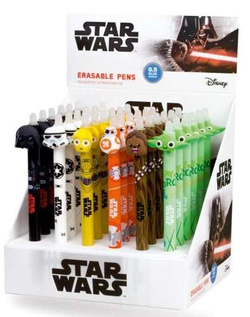 DŁUGOPIS WYMAZYWALNY ŚCIERALNY STAR WARS MIX