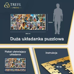 PUZZLE 9000 ELEMENTÓW MARVEL AVENGERS COMIC UNIVERSE PREMIUM 81022 TREFL