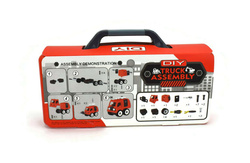 CIĘŻARÓWKA DO SKRĘCANIA STRAŻ POŻARNA + NARZĘDZIA