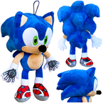 SONIC PRIME NETFLIX MASKOTKA DUŻA PLUSZAK PRZYTULANKA MIĘKKA 30 CM SEGA