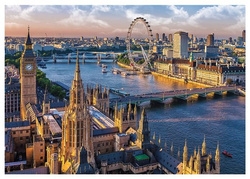 PUZZLE 1000 ELEMENTÓW LONDYN LONDON ANGLIA BIG BEN UKŁADANKA TREFL 10404