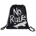 WOREK NA BUTY PLECAK NA SZNURKACH ST.RIGHT SO-11 NO RULES CZARNY 45x38 cm