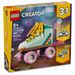 LEGO CREATOR 3w1 WROTKA W STYLU RETRO BOOMBOX DESKOROLKA 342 EL. 31148
