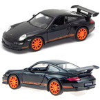PORSCHE 911 GT3 RS CZARNY METALOWY SAMOCHÓD KOLEKCJONERSKI WELLY