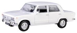 SAMOCHÓD DUŻY FIAT 125p FSO AUTO MODEL METALOWY PRL 1:43 BIAŁY