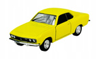 OPEL MANTA A 1970 ŻÓŁTY  METALOWY MODEL SAMOCHÓD KOLEKCJONERSKI WELLY